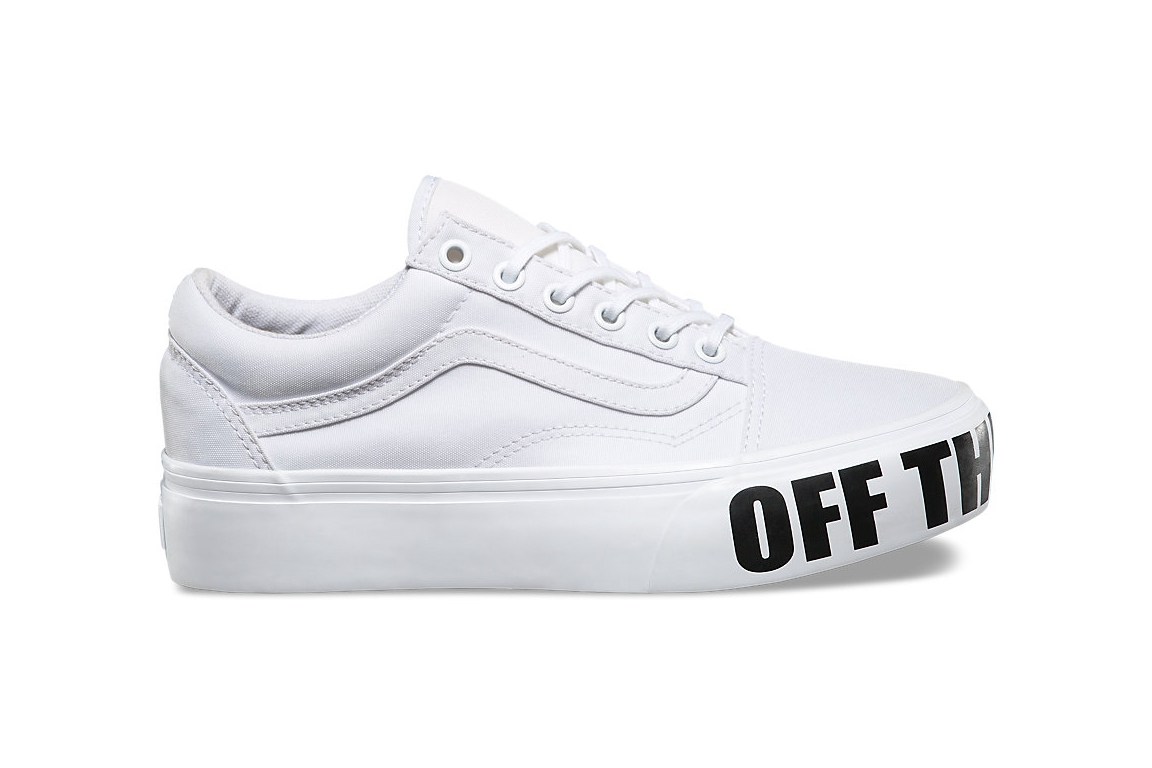 vans off the wall blanche